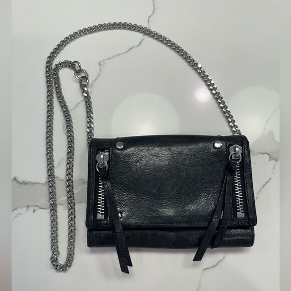 Botkier crossbody black leather purse - Picture 7 of 13